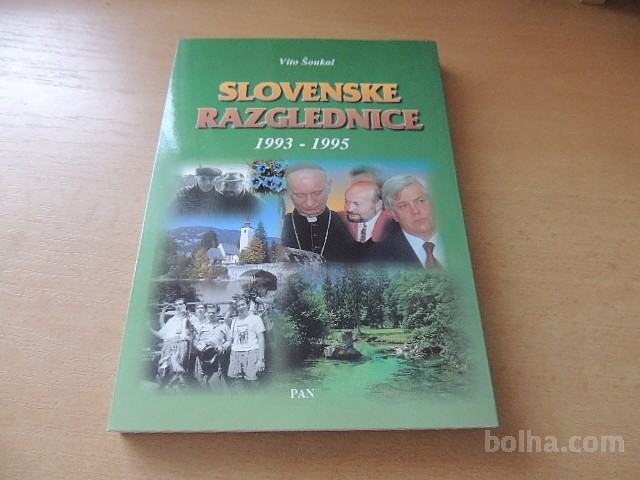 SLOVENSKE RAZGLEDNICE 1993-1995 V. ŠOUKAL ZALOŽBA PAN 1996