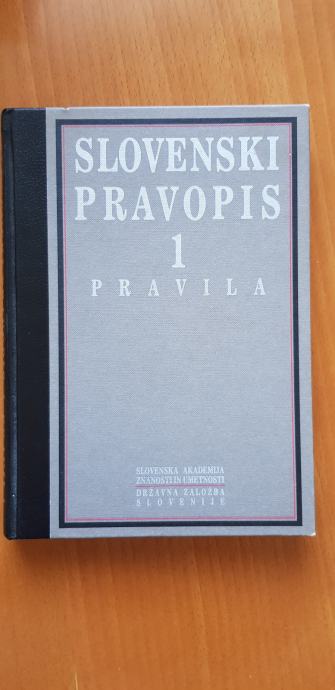 SLOVENSKI PRAVOPIS - PRAVILA