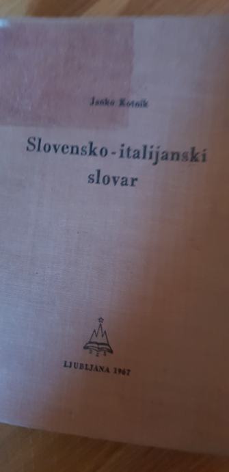 SLOVENSKO-ITALIJANSKI SLOVAR