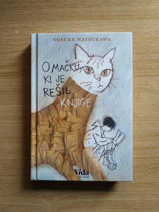 Sosuke Natsukawa: O mačku, ki je rešil knjige