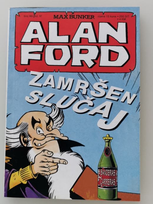 stripi ALAN FORD vse serije