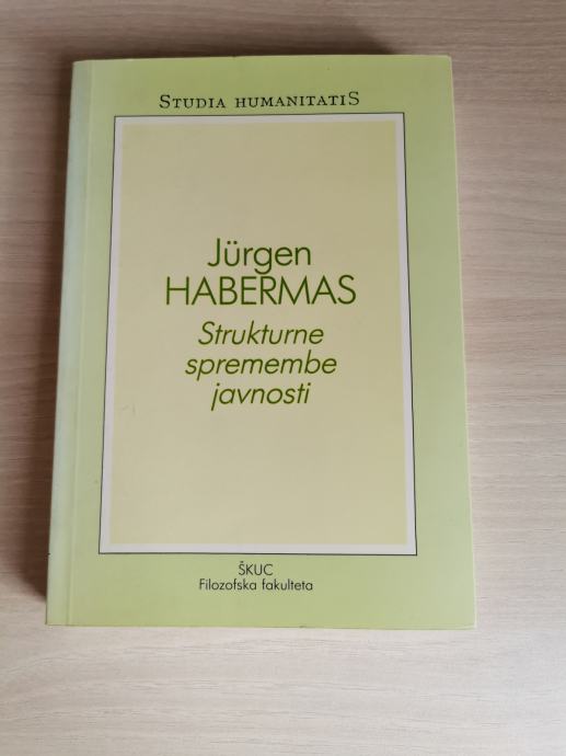 Strukturne spremembe javnosti - Habermas