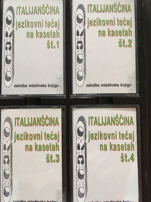 Tečaj italijanščine na kasetah za začetnike