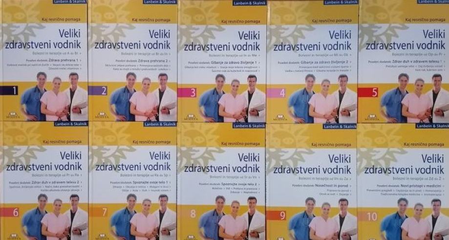 VELIKI ZDRAVSTVENI VODNIK, 1,2,3,4,5,6,7,8,9,10, KPL ALI POSAMEZNO