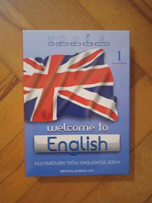 WELCOME TO ENGLISH 1 ELEMENTARY, tečaj angleškega jezika, NOVO, 10 €