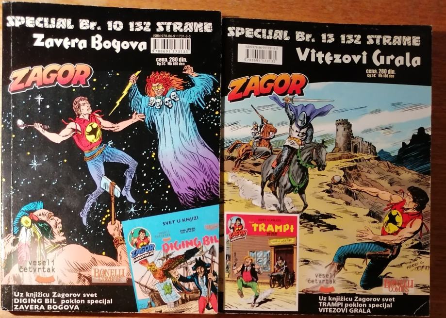 Zagor Specijal Veseli Četvrtak (VČ Special) št. 10, 13