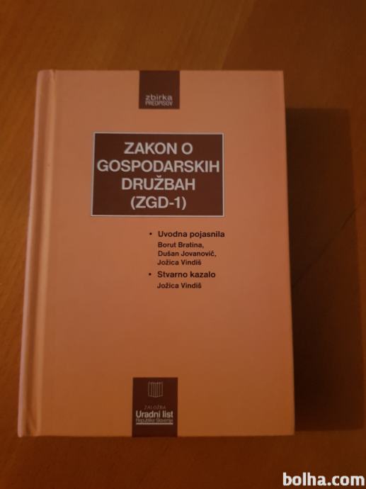 ZAKON O GOSPODARSKIH DRUŽBAH