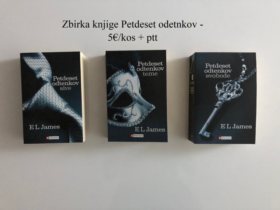 ZBIRKA KNJIGE PETDESET ODTENKOV