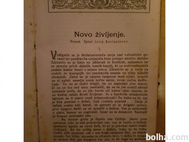 Slovenske večernice 68/Novo življenje-Josip Kostanjevec Ptt častim
