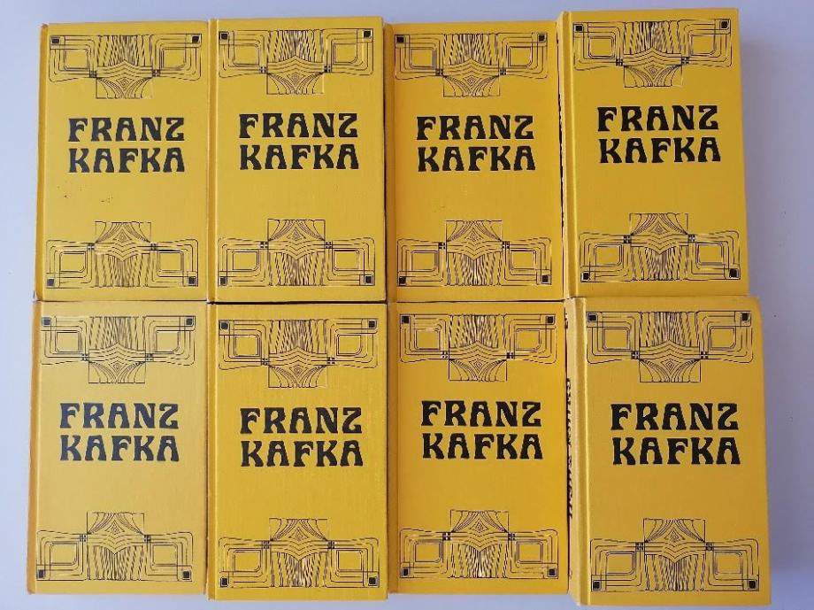 FRANZ KAFKA, ODABRANA DJELA, 8 KNJIG V KOMPLETU