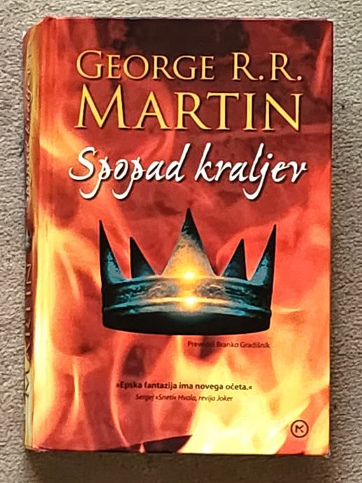 George R.R. Martin, IGRA PRESTOLOV, SPOPAD KRALJEV