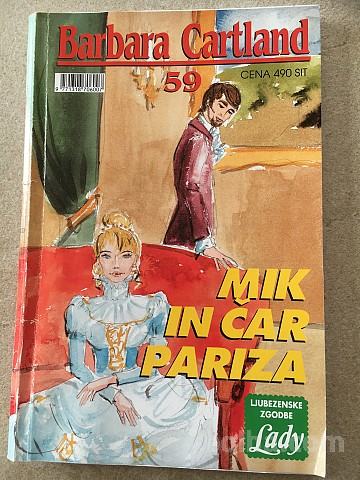 *Knjiga MIK IN ČAR PARIZA - Barbara Cartland, št. 59 - prodam