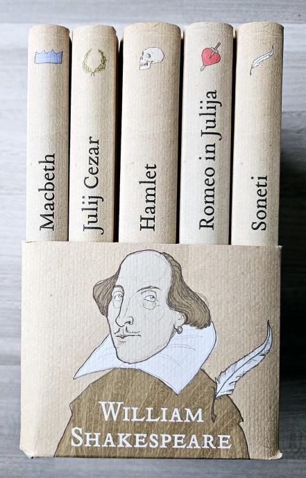 WILLIAM SHAKESPEARE ZBIRKA - KOMPLET