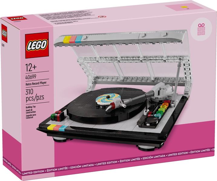 40699 - Retro Record Player Lego Novo