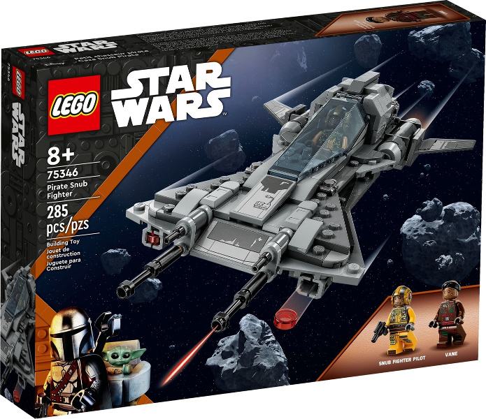 75346 - Pirate Snub Fighter Lego Novo