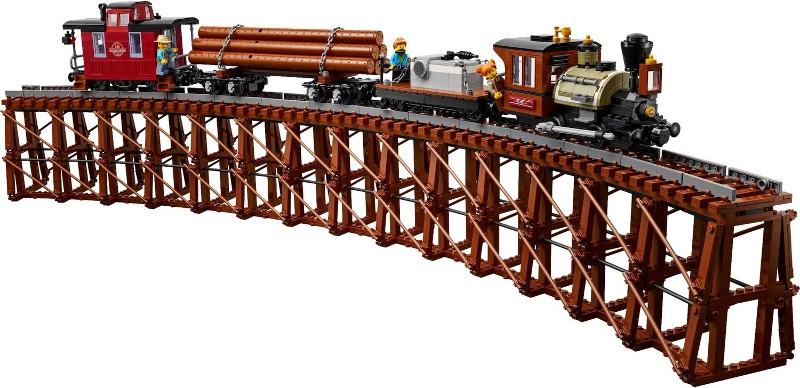 910035 - Logging Railway Lego Novo