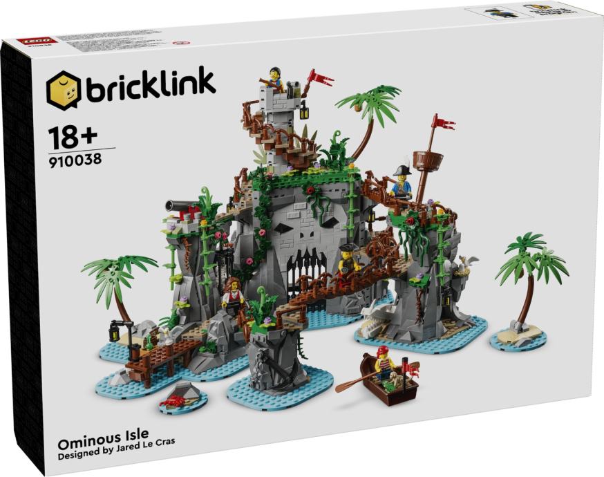 910038 - Lego Ominous Isle NOVO