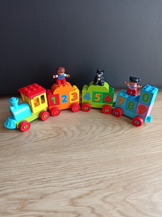 LEGO Duplo vlak s številkami