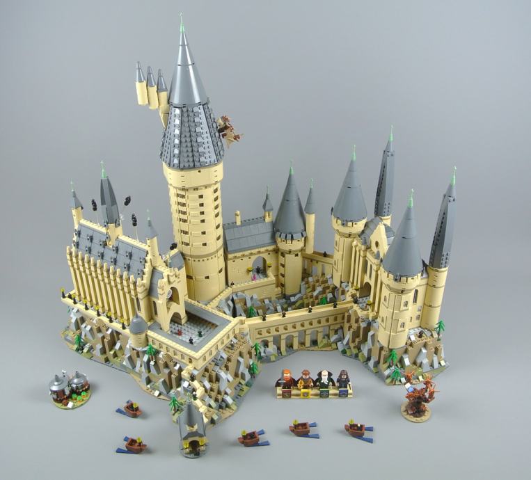 Harry Potter kocke, grad Bradavičarka (Hogwarts castle)