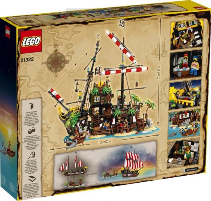 Lego 21322 Pirates of Barracuda Bay