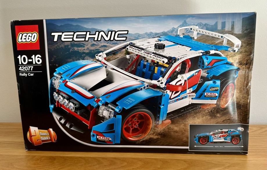 Lego 42077 reli avto, Relly Car