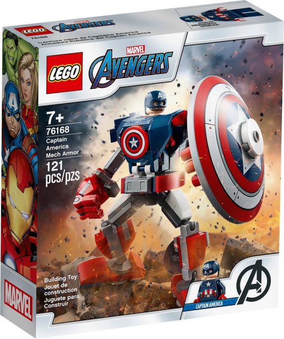 LEGO 76168 Captain America Mech Armor (2021)
