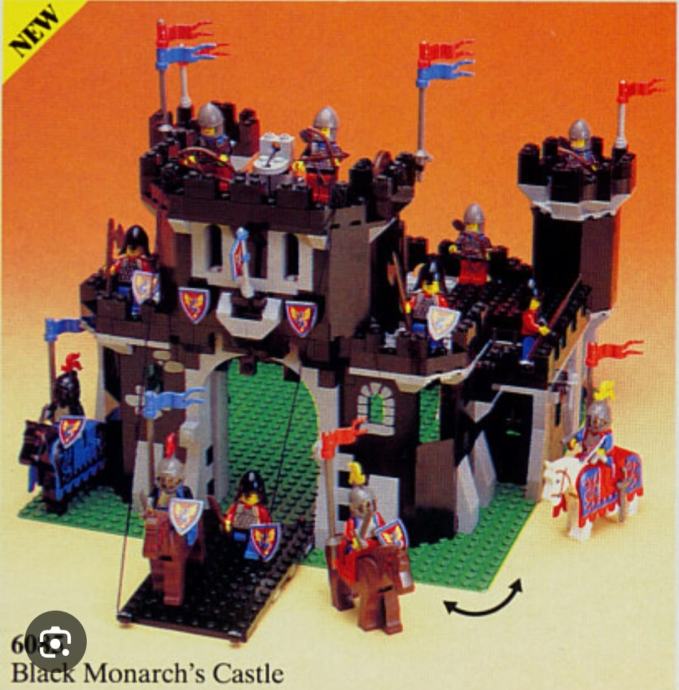 LEGO Castle: Black Monarch Castle 6085 VINTAGE!