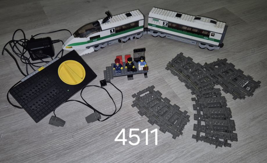 Lego city vlak 4511 High Speed Train