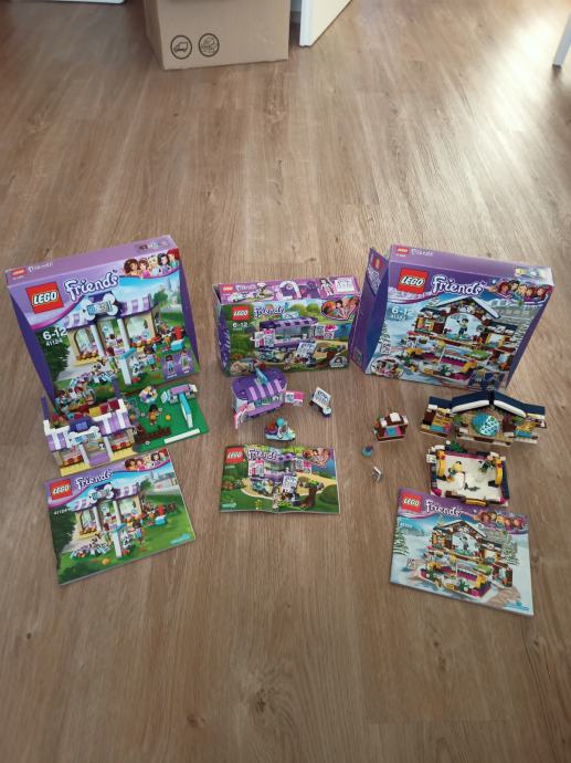 Lego friends št. 41124, 41332 in 41322