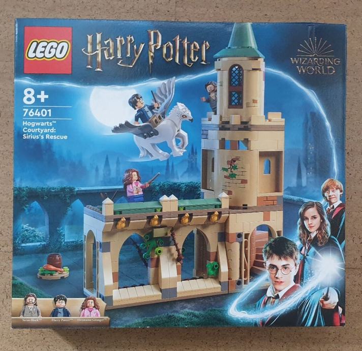 LEGO Harry Potter 76401 Dvorišče Bradavičarke: Reševanje Siriusa