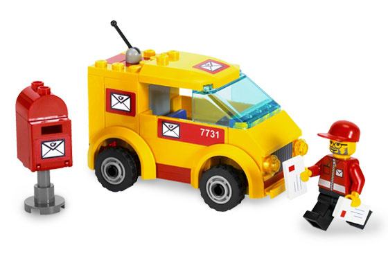 Lego kocke 7731 Mail Van