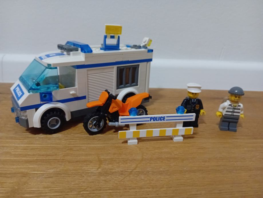 Lego kocke policijski kombi