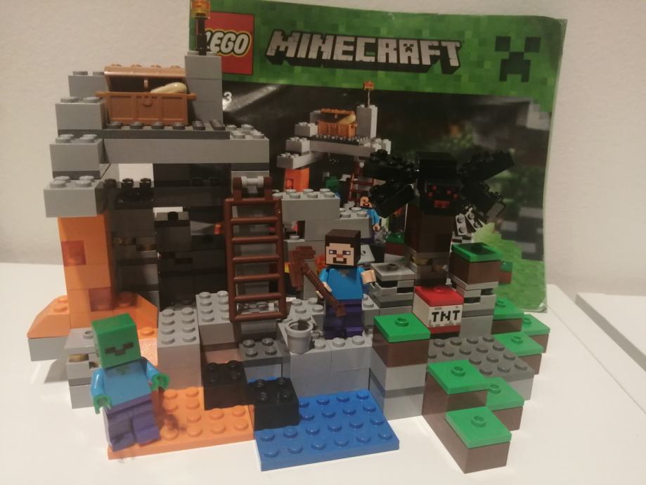 Lego minecraft set The Cave 21113