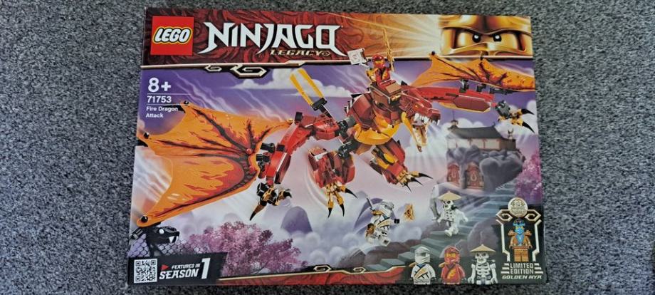 LEGO Ninjago 71753 Napad ognjenega zmaja