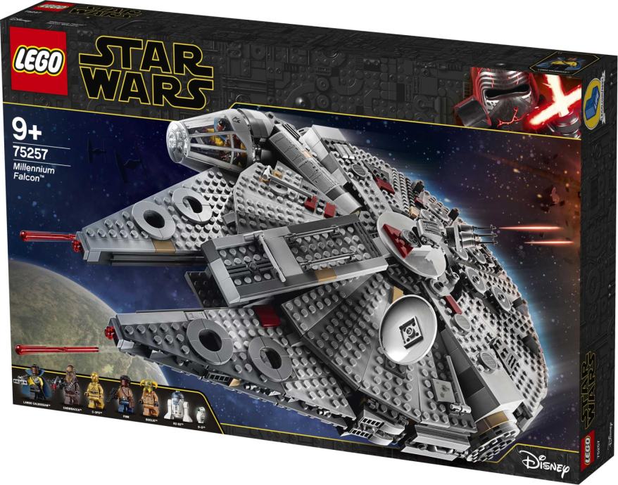 lego star wars milennium falcon 75257