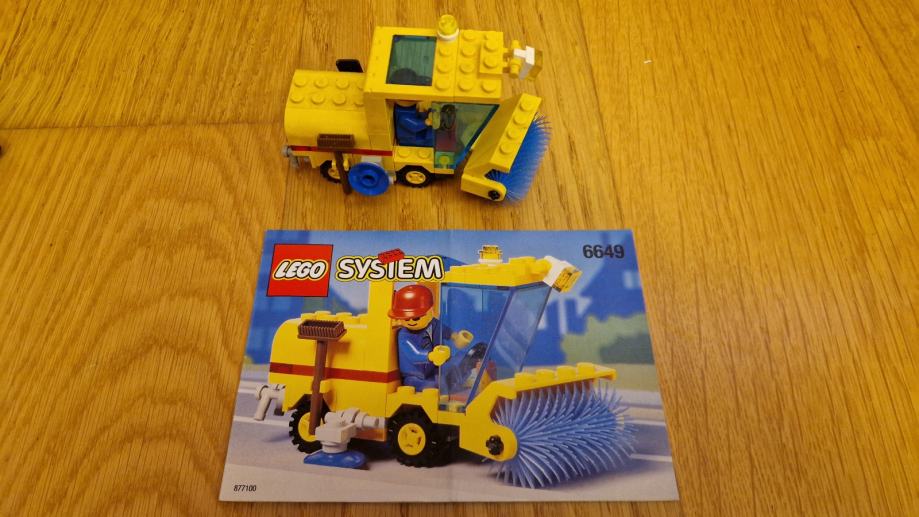 Lego System 6649 Street Sweeper