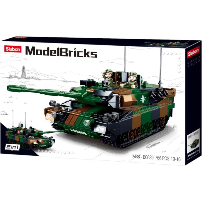 LEGO Tank Leopard 2A5 (766 kock) NOVO Lego kompatibilne kocke