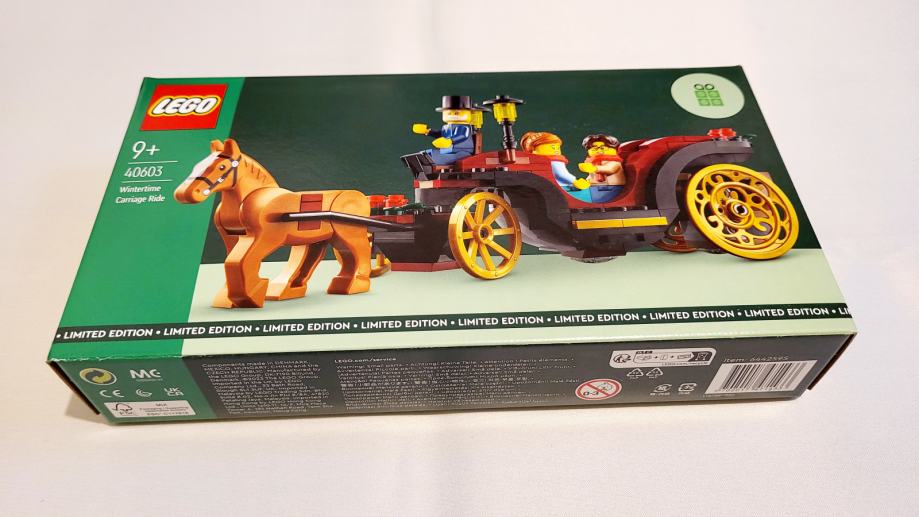 P: nov, zaprt set LEGO 40603 Wintertime Carriage Ride