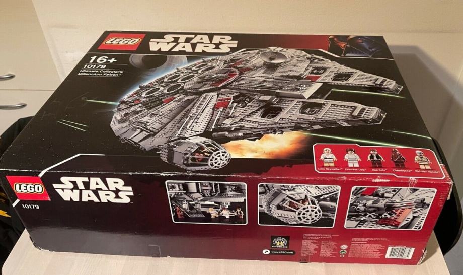 Original Novo LEGO star wars 10179 Millennium Falcon UCS 2007