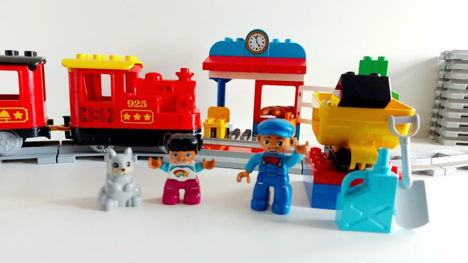 Parni vlak LEGO DUPLO 10874 (vse kocke)