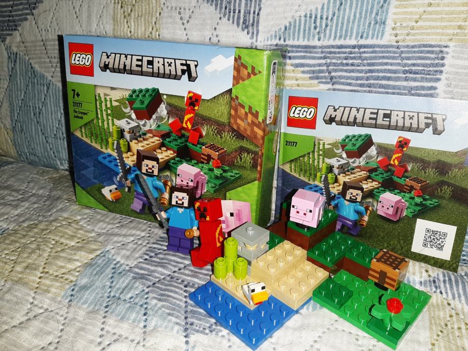 Prodam LEGO MINECRAFT 21177 The Creeper Ambush set