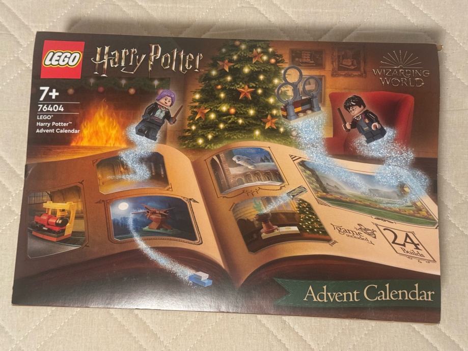 Starejši Lego 76404 Harry Potter adventni koledar z družabno igro