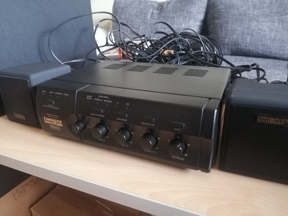 cambridge soundworks 5.1 surround sound speakers amp