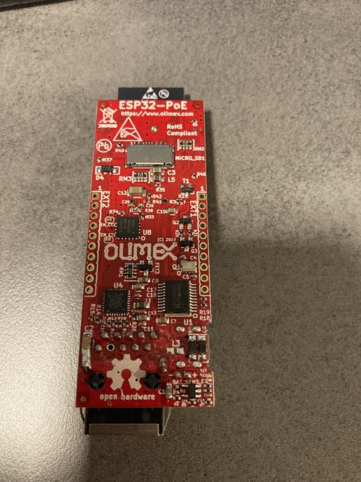 ESP32 POE & wifi