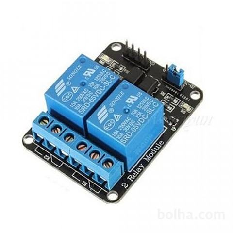 Relejni modul 2 / 4 kanalni, Arduino shield rele