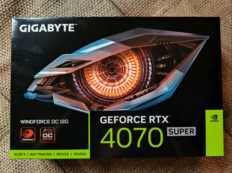 Gigabyte RTX 4070 Super Windforce OC 12 GB