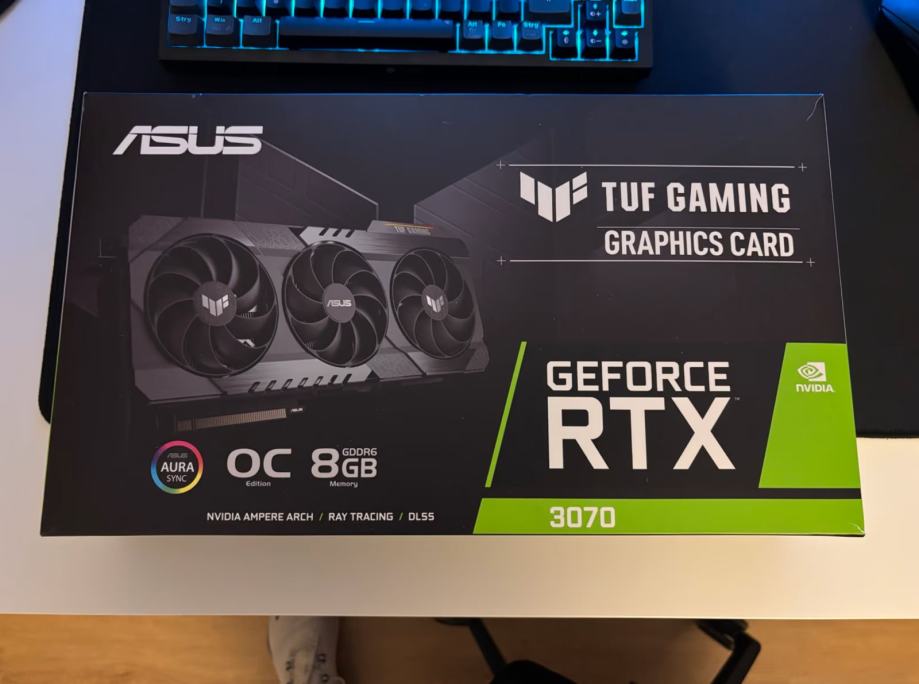 Grafična kartica NVIDIA RTX 3070 ASUS TUF Gaming