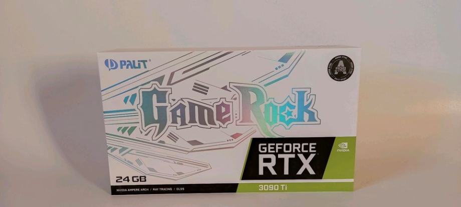 Nova grafična kartica Palit Geforce RTX 3090 Ti Gamerock