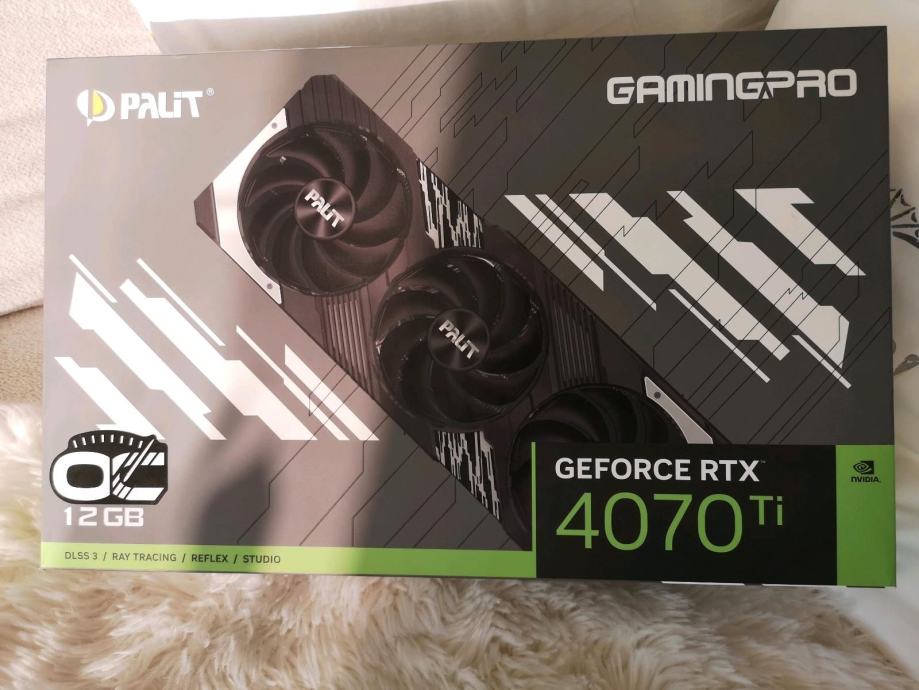 Grafična kartica Palit Nvidia RTX 4070ti 12Gb Gaming Pro GDDR6X