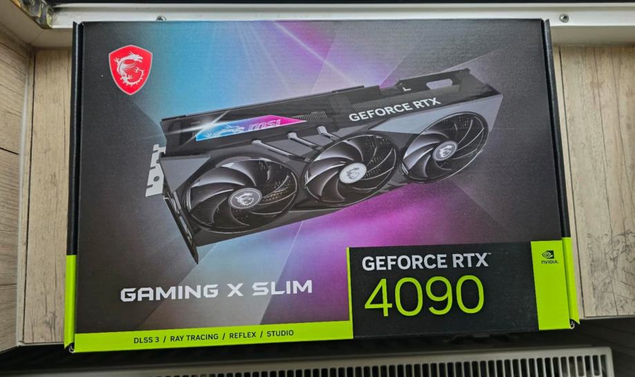 MSI GeForce RTX 4090 Gaming X Slim 24GB - Grafična kartica